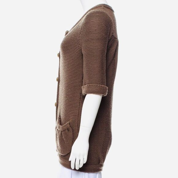 MARC BY MARC JACOBS Brown Marina Knitted Cardigans - Picture 3 of 11